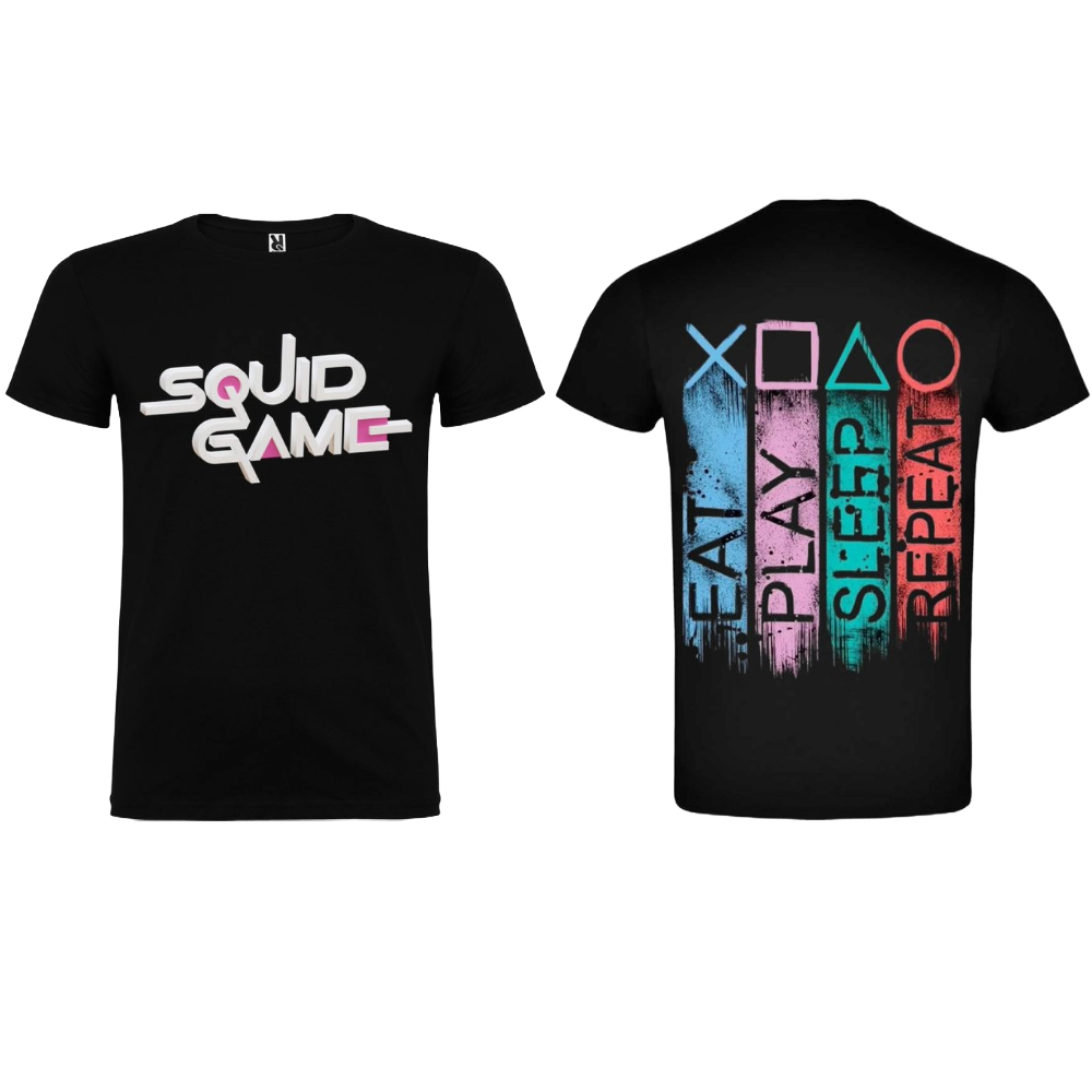 Tricou bumbac personalizat Squid Game